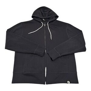 Quikflip Convertible Hoodie Jacket to Backpack Navy Blue Men's S